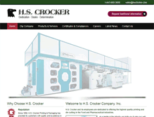 Tablet Screenshot of hscrocker.com